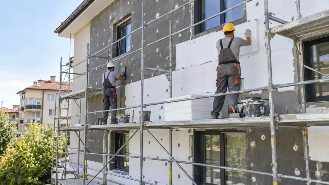 Dış cephe kaplama ve yenileme uygulaması